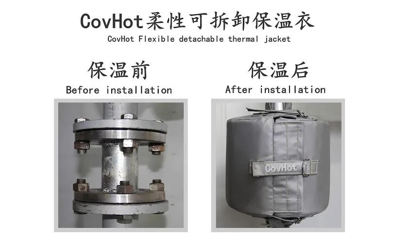 COVHOT?柔性可拆卸式<a href=http://www.sdjmqj.cn/e/tags/?tagname=%E4%BF%9D%E6%B8%A9%E8%A1%A3 target=_blank class=infotextkey>保溫衣</a>,蒸汽系統(tǒng)節(jié)能,節(jié)能保溫